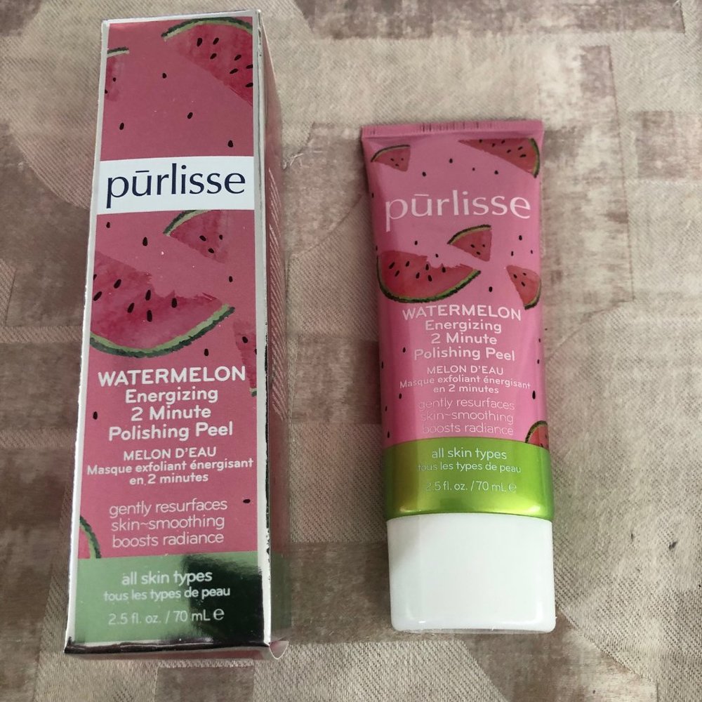 New Purlisse Watermelon Energizing 2 Minute Peel
